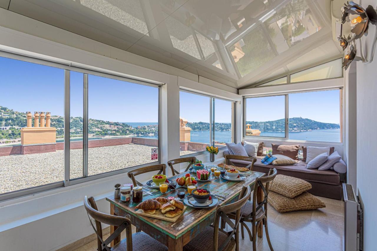 My Casa - Villefranche Cauvin - Panoramic Sea View Ac Extérieur photo